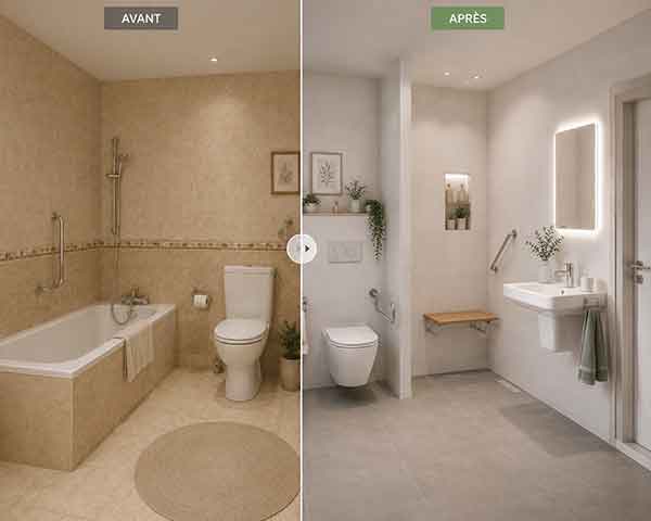 Transformation d'une salle de bain en Provence-Alpes-Côte d'Azur : sécurisez votre logement grâce aux aides disponibles